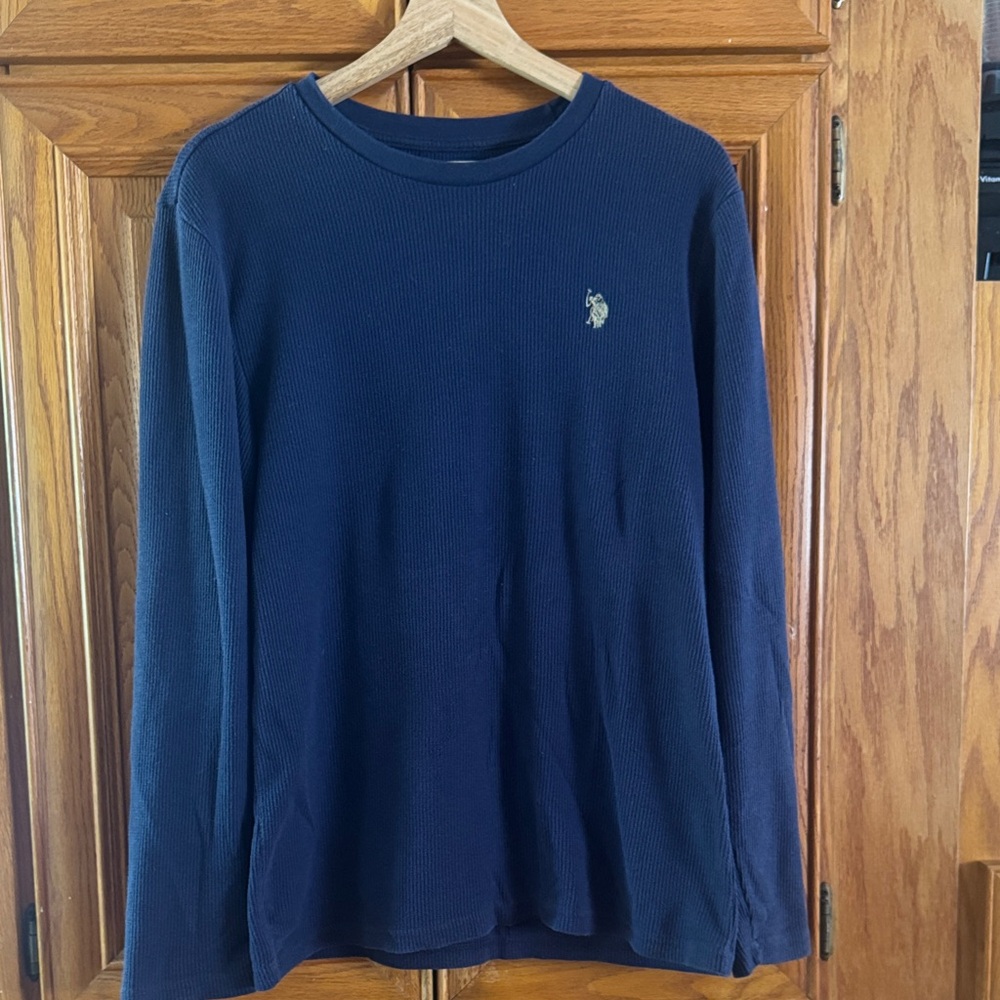 U.S. Polo Assn. Dark Blue Long Sleeve Tee